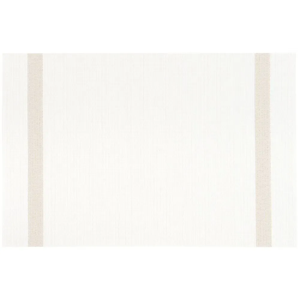 Set de table écru et doré