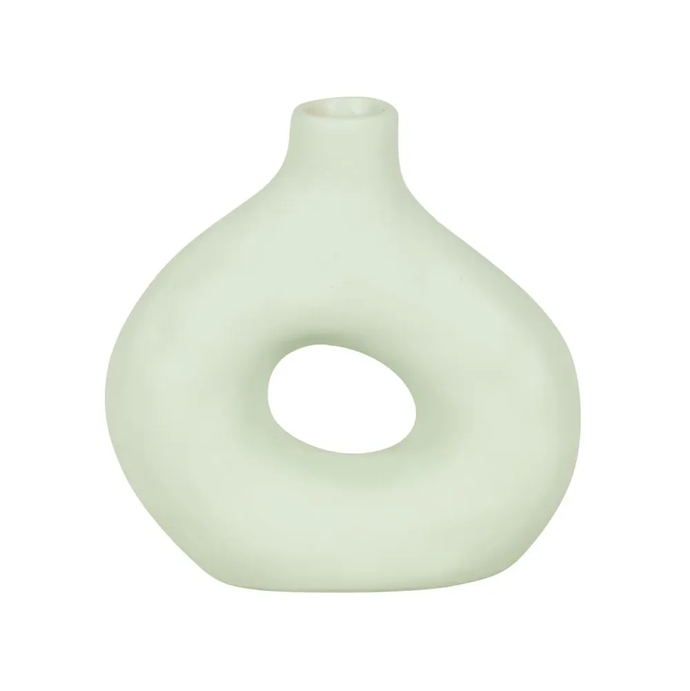 Vase en dolomite vert d'eau H14