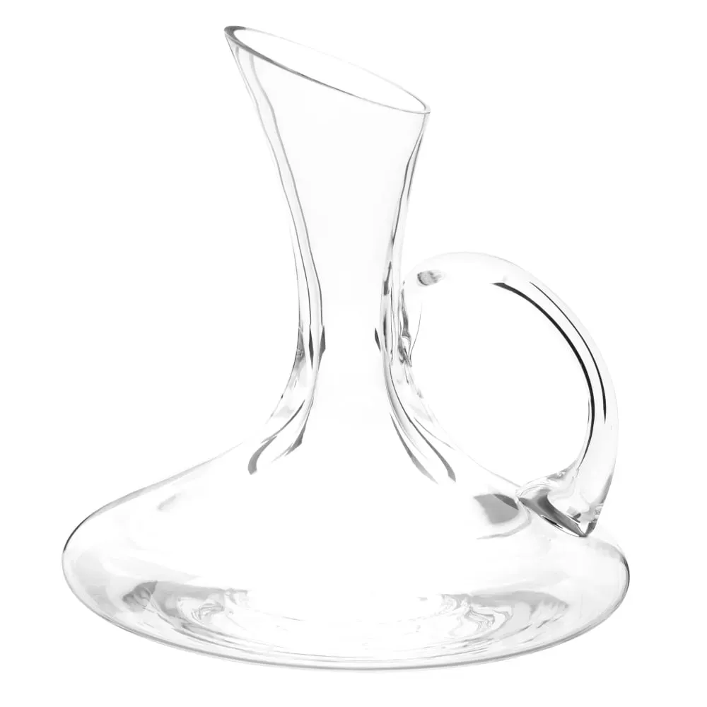 Carafe en verre transparent avec hanse 1,450L
