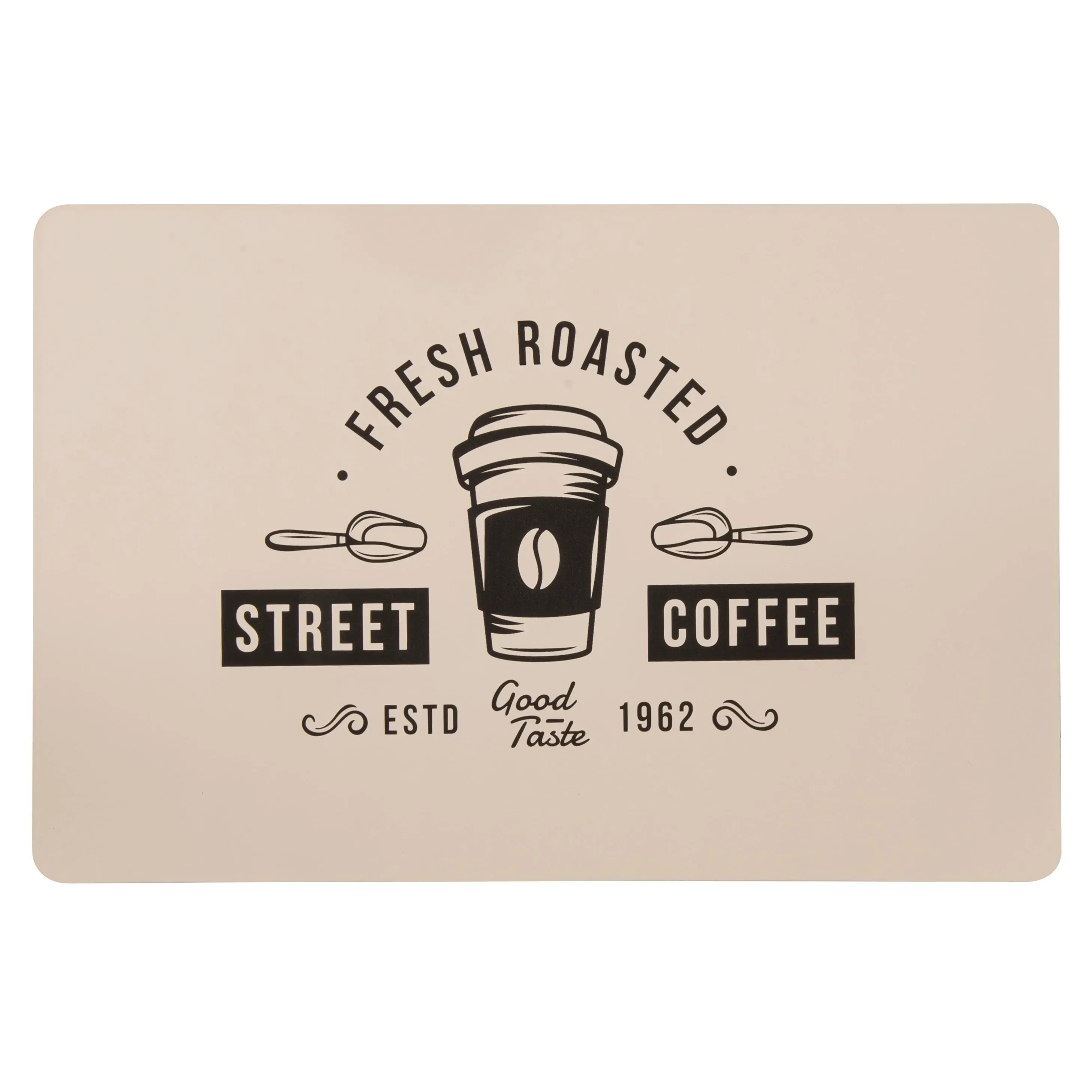 Set de table écru et noir