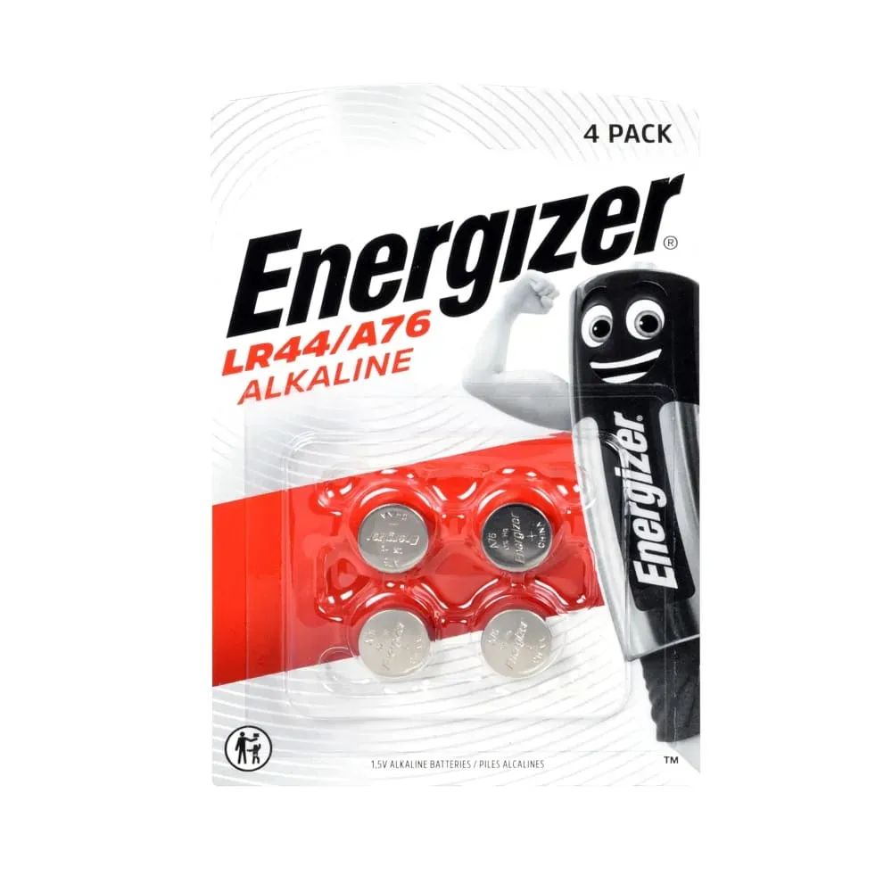 Piles Energizer mini lithium LR44 (x4)