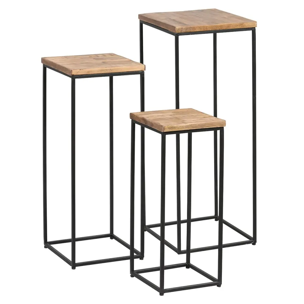 Ensemble  de 3 sellettes gigognes