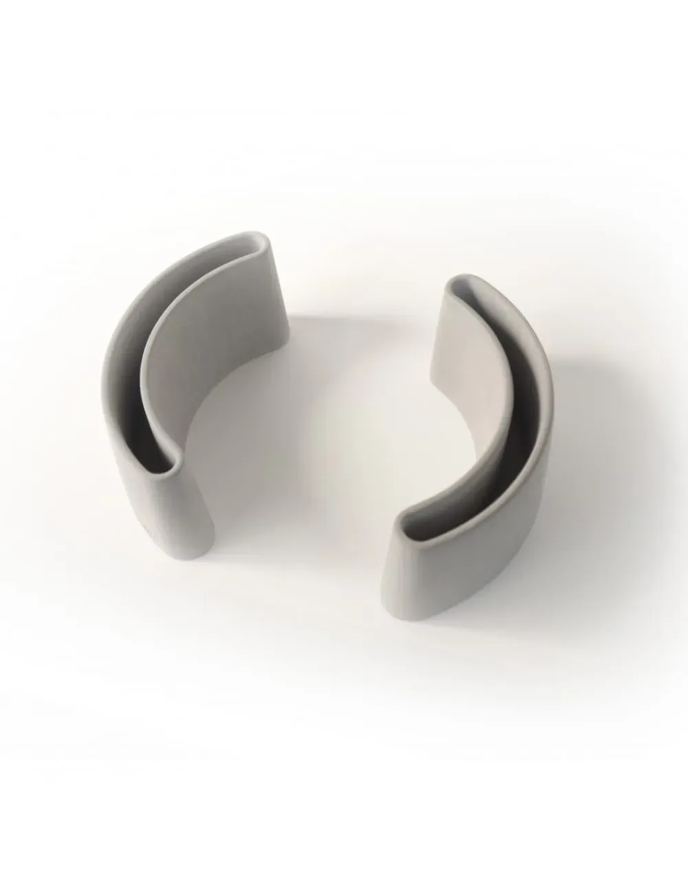 Lot de 2 pots à crayons en béton