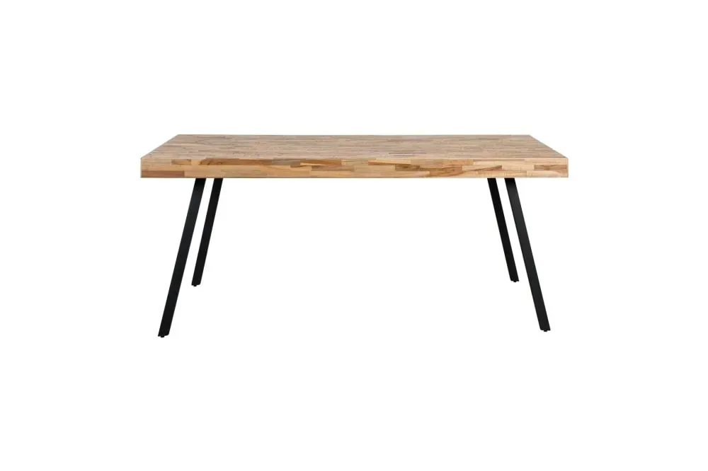 Table 180x90cm en bois beige