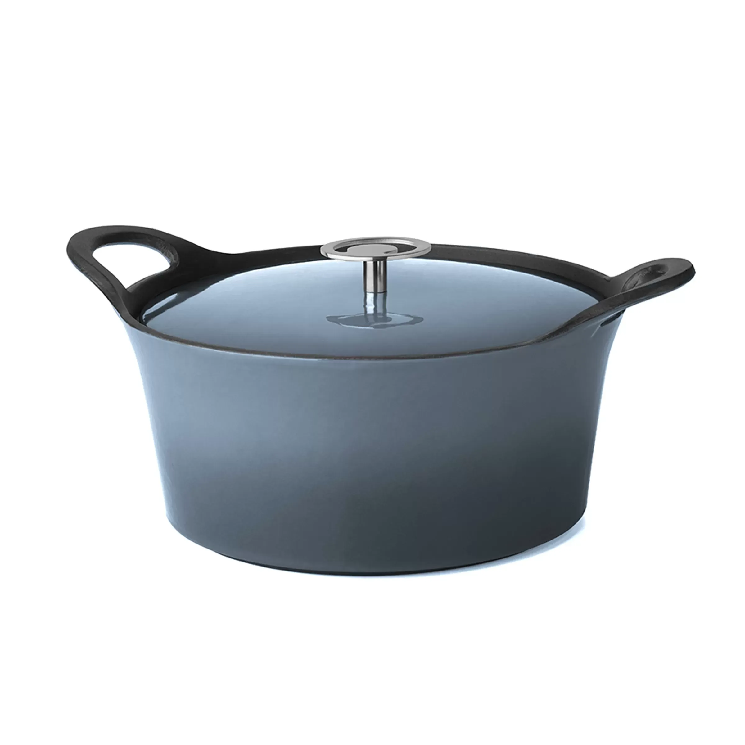 Cocotte ronde bleue 20cm