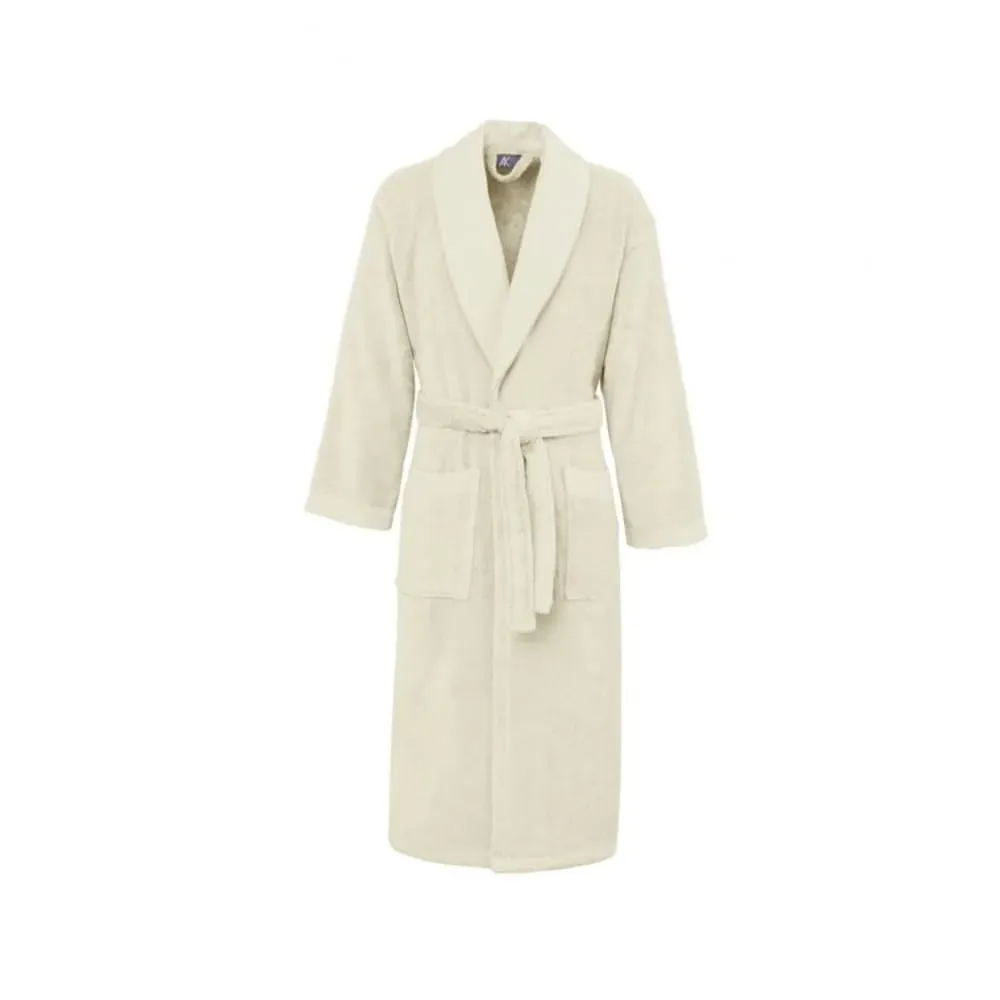 Peignoir en Coton beige S cm