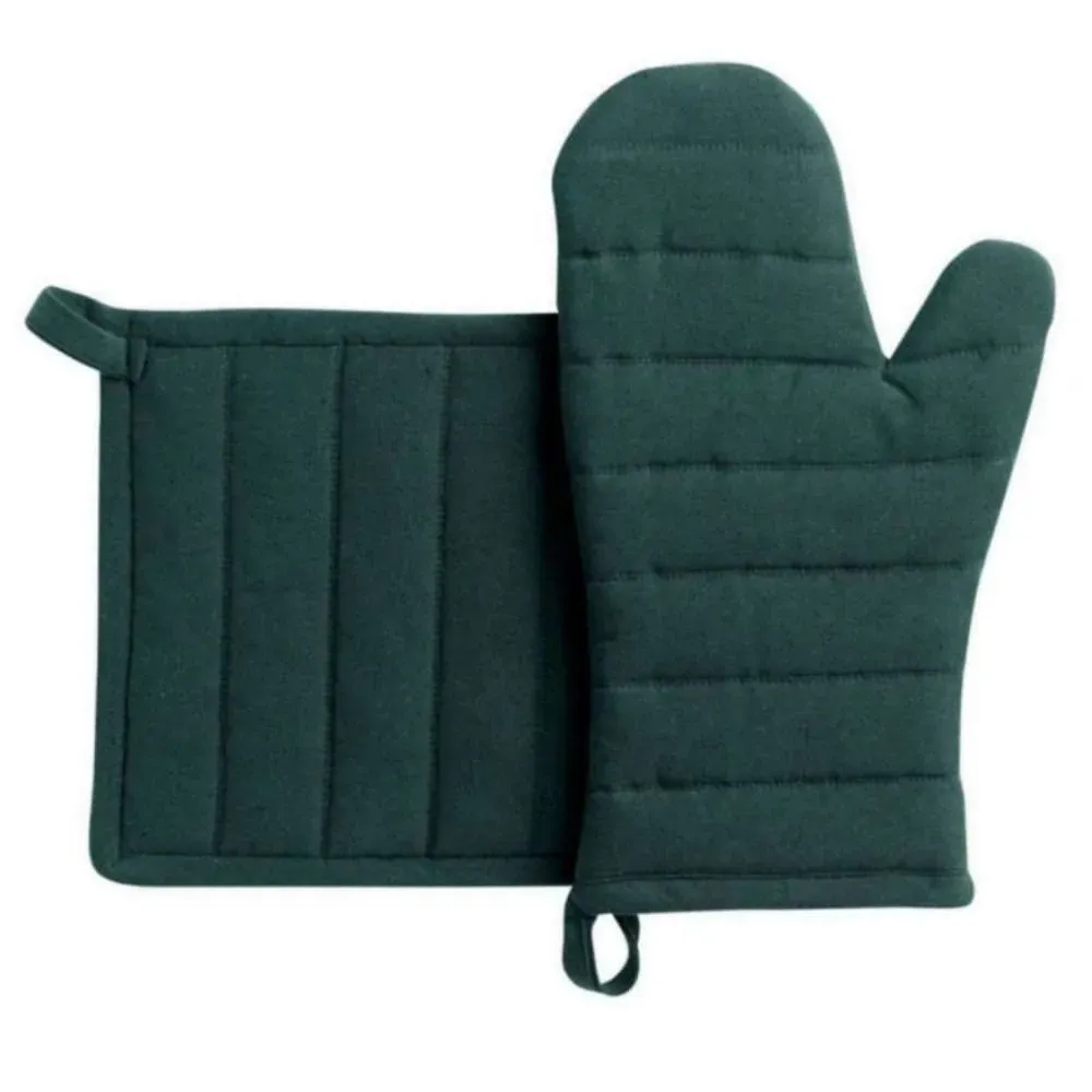 en Coton vert 15x30+20x20 cm