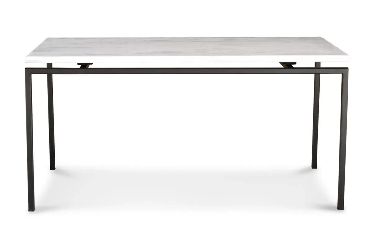 Table basse en marbre blanc