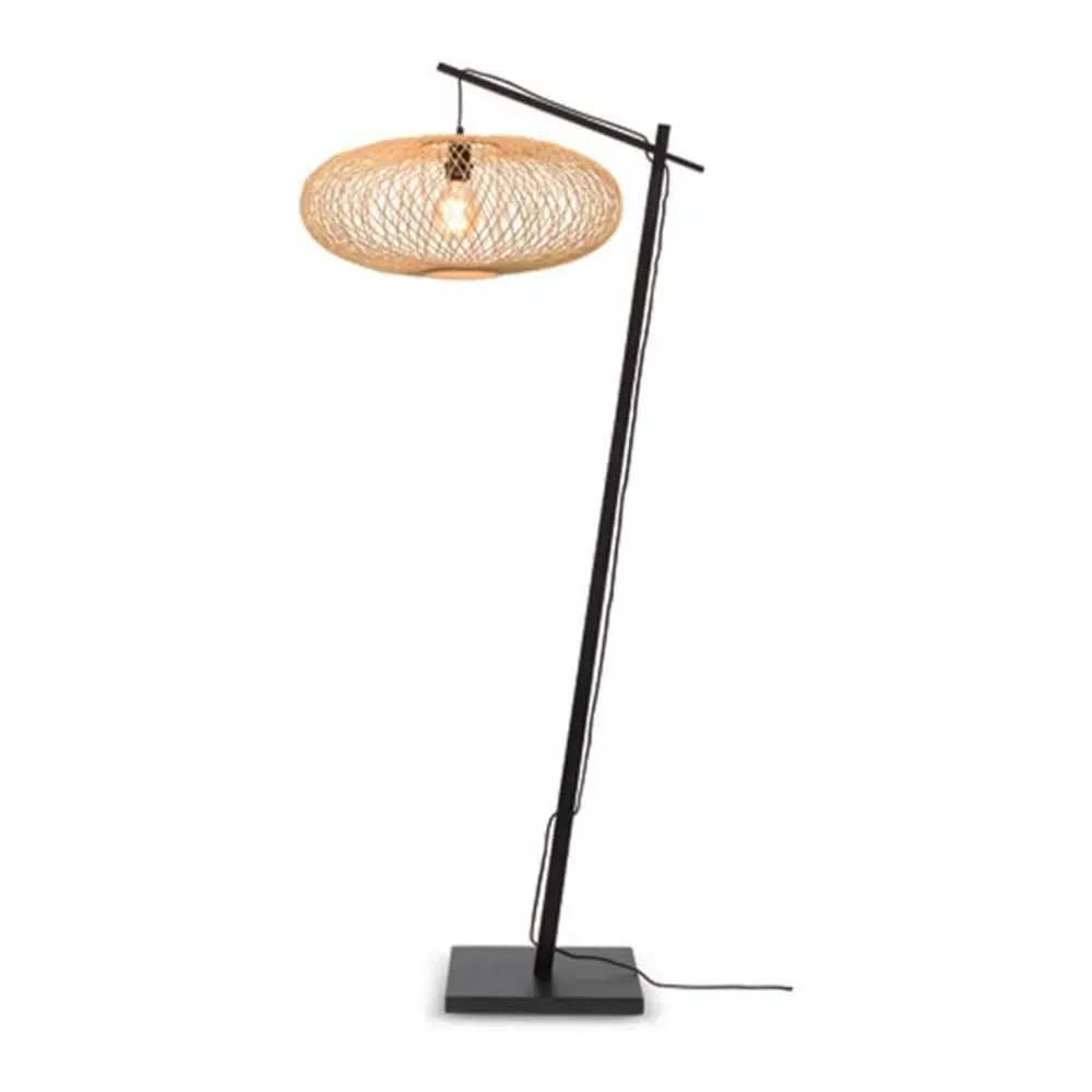 Lampadaire bambou naturel H176cm