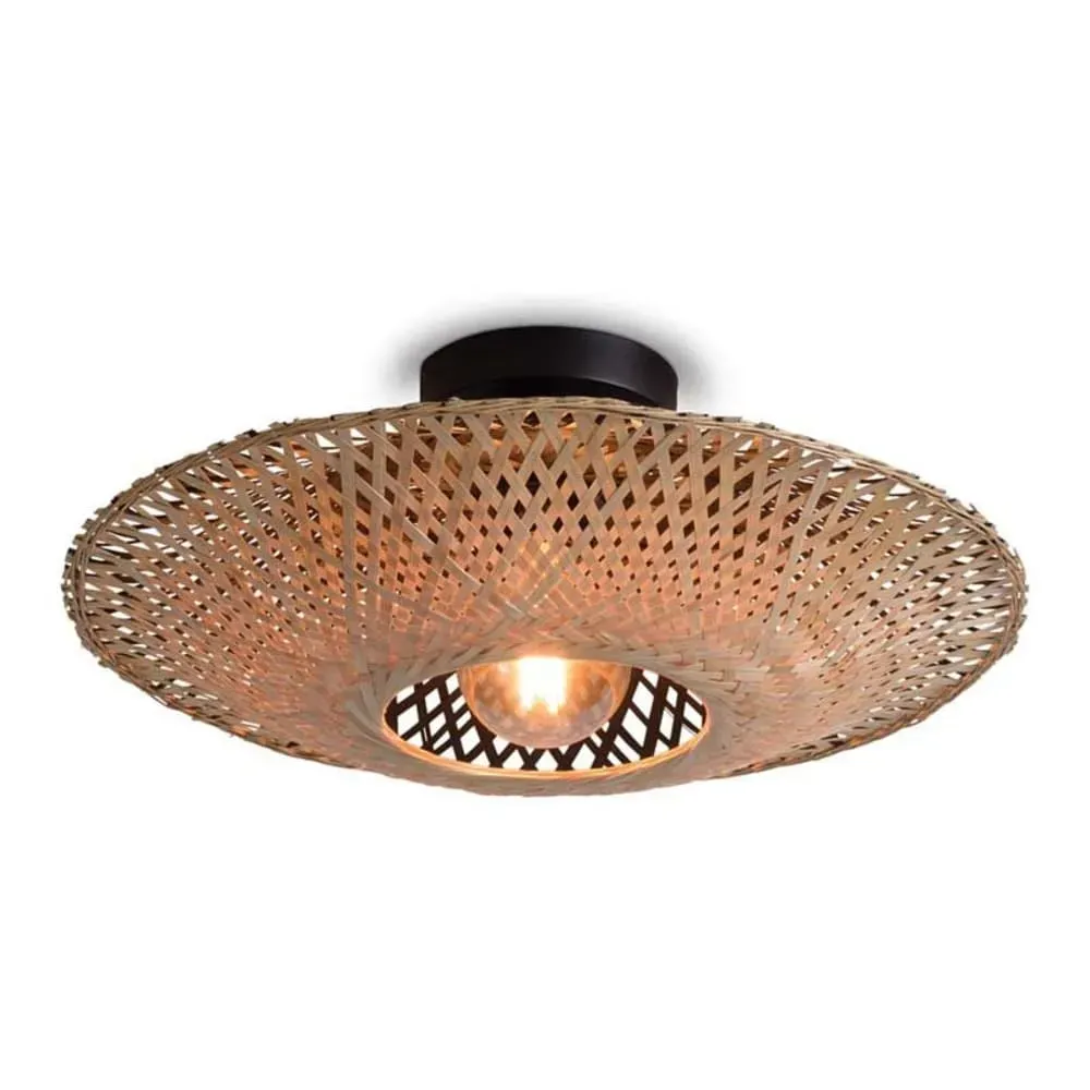 Plafonnier en bambou D60cm
