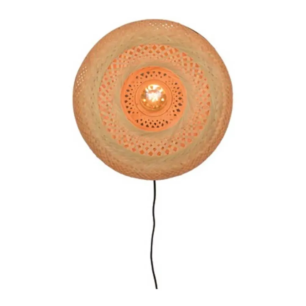 Applique murale en bambou naturel D40
