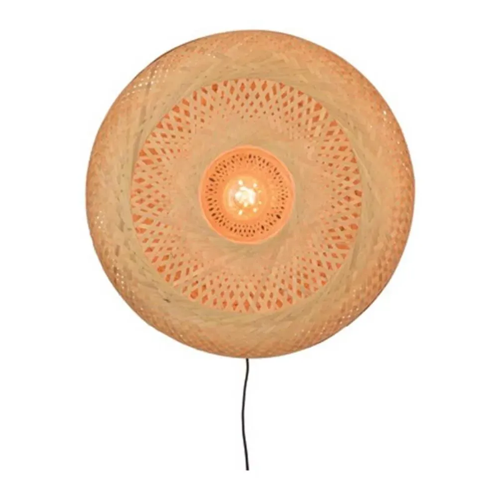 Applique murale en bambou naturel D60
