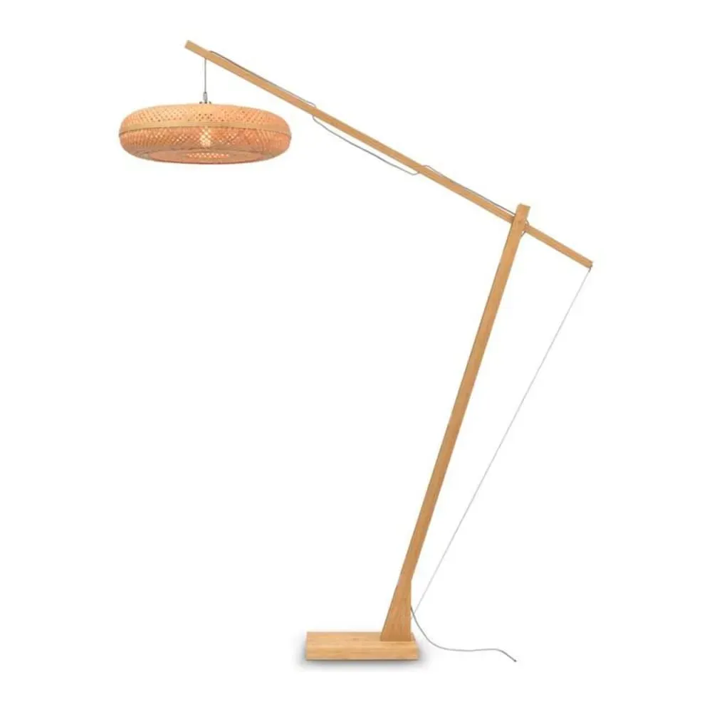 Lampadaire en bambou naturel H207cm