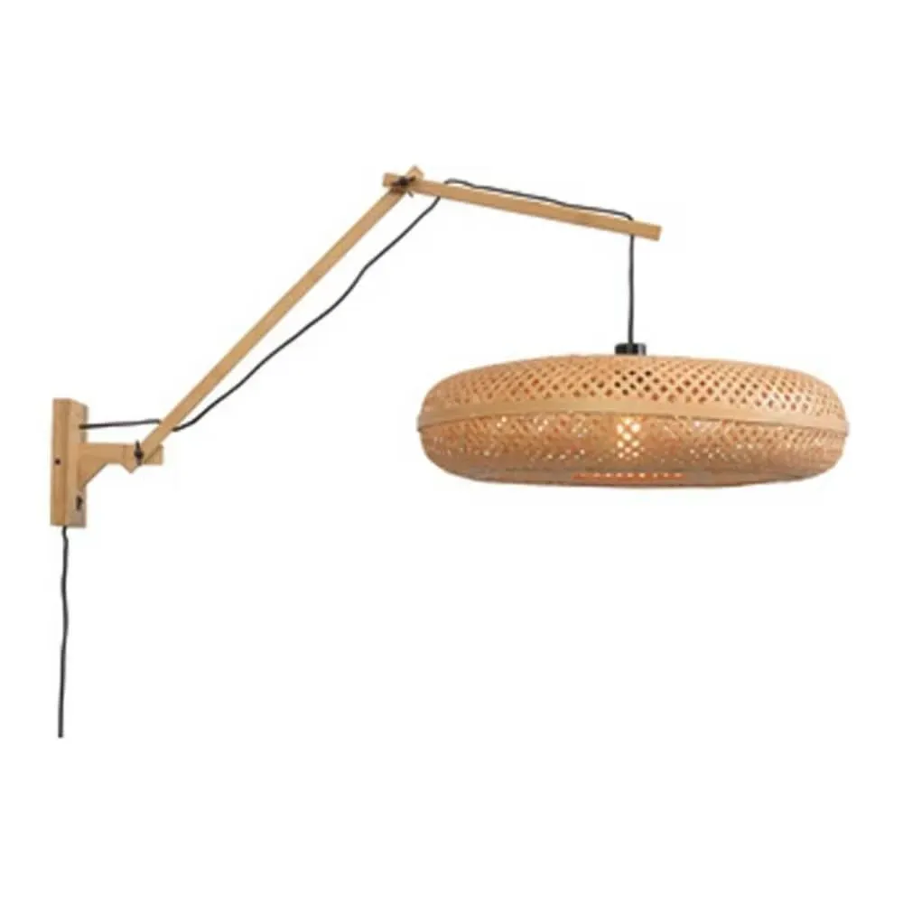 Applique bambou naturel 3 bras L105cm