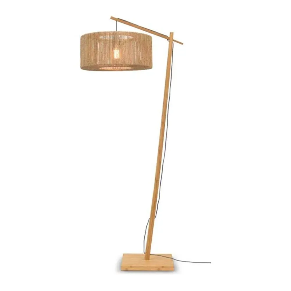 Lampadaire bambou/jute H207cm