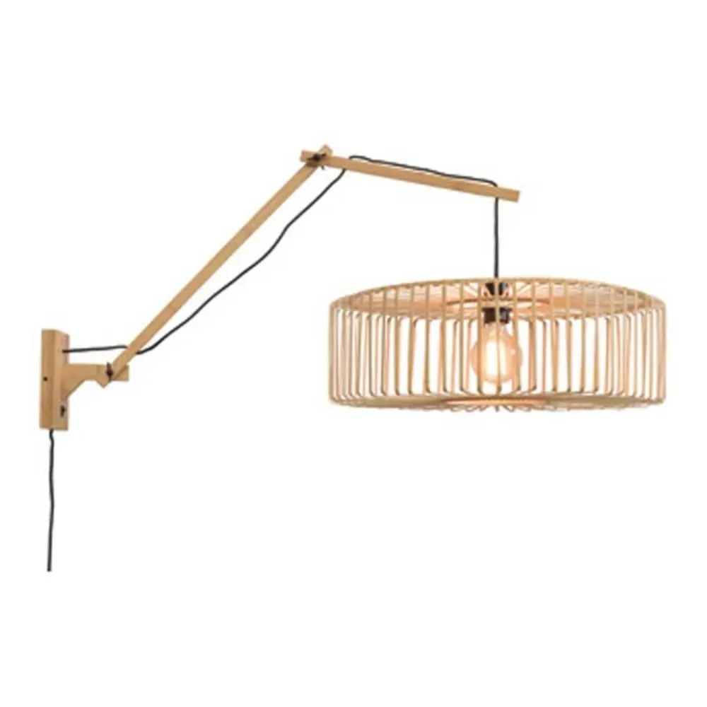 Applique en bambou 3 bras L105cm