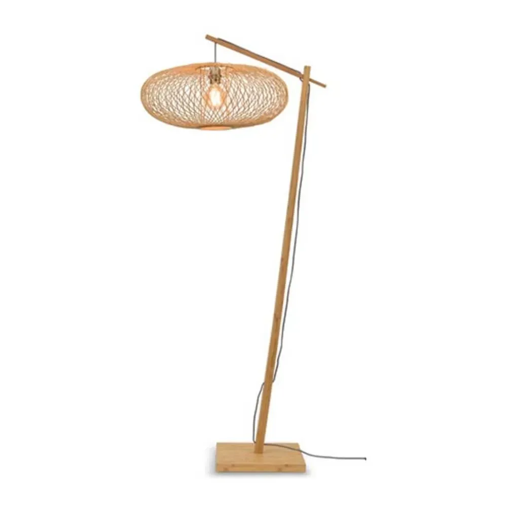 Lampadaire bambou naturel H176cm