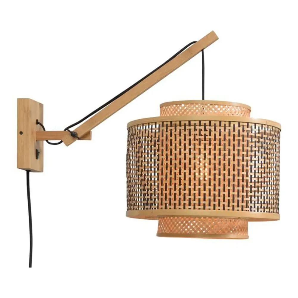 Applique en bambou 2 bras L57cm