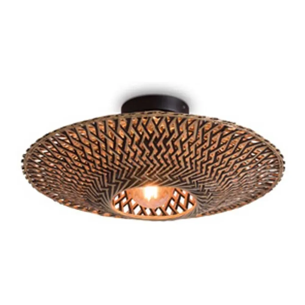 Plafonnier en bambou D44