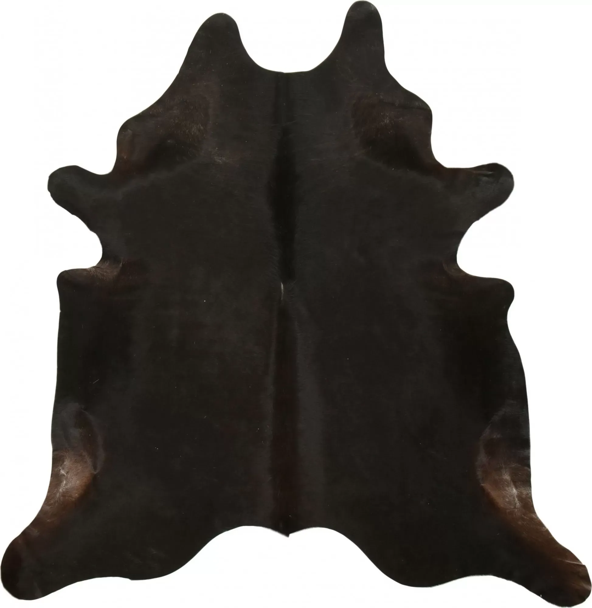 Tapis peau naturelle Cuir Noir