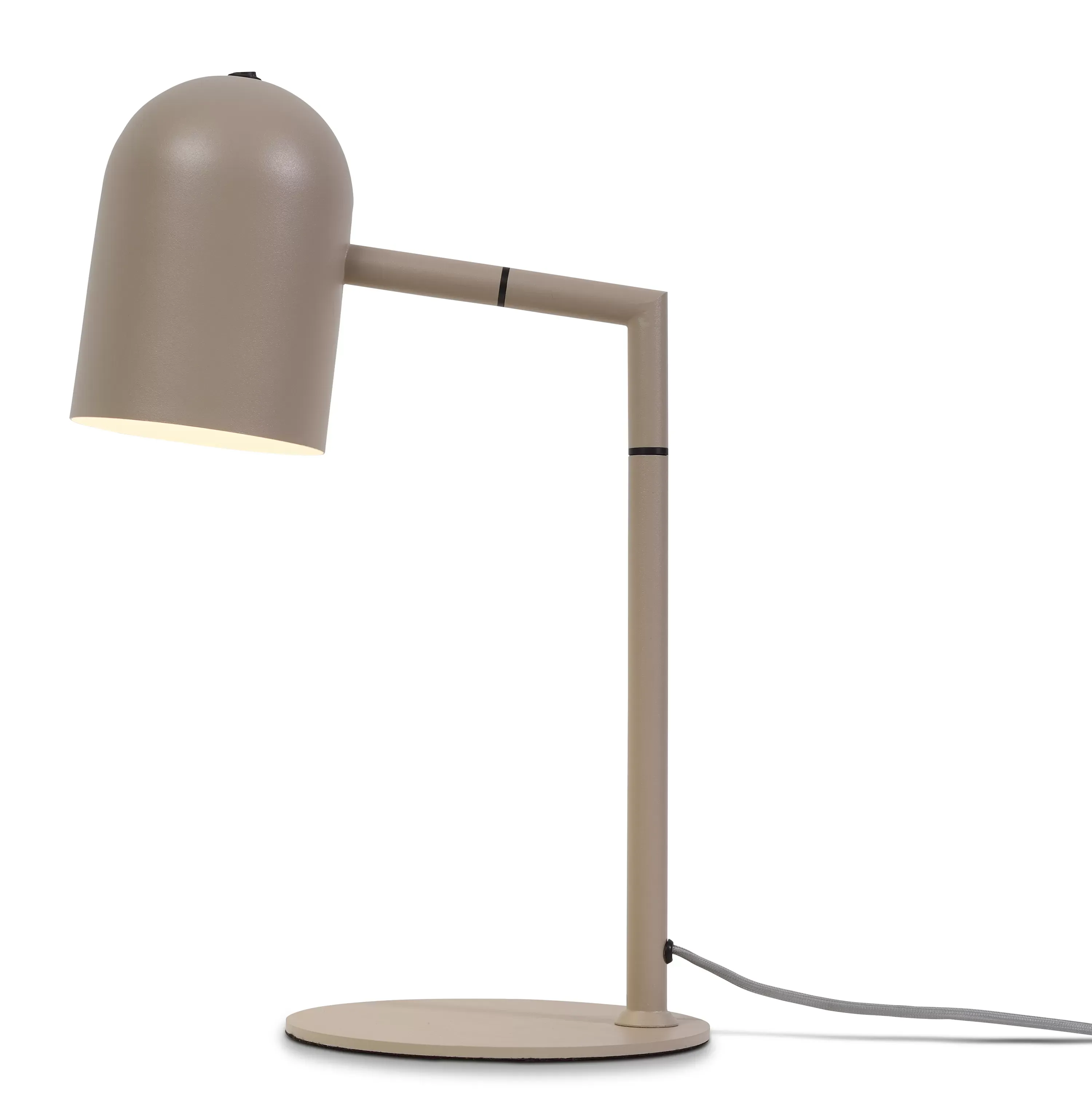Lampe de table beige H45cm
