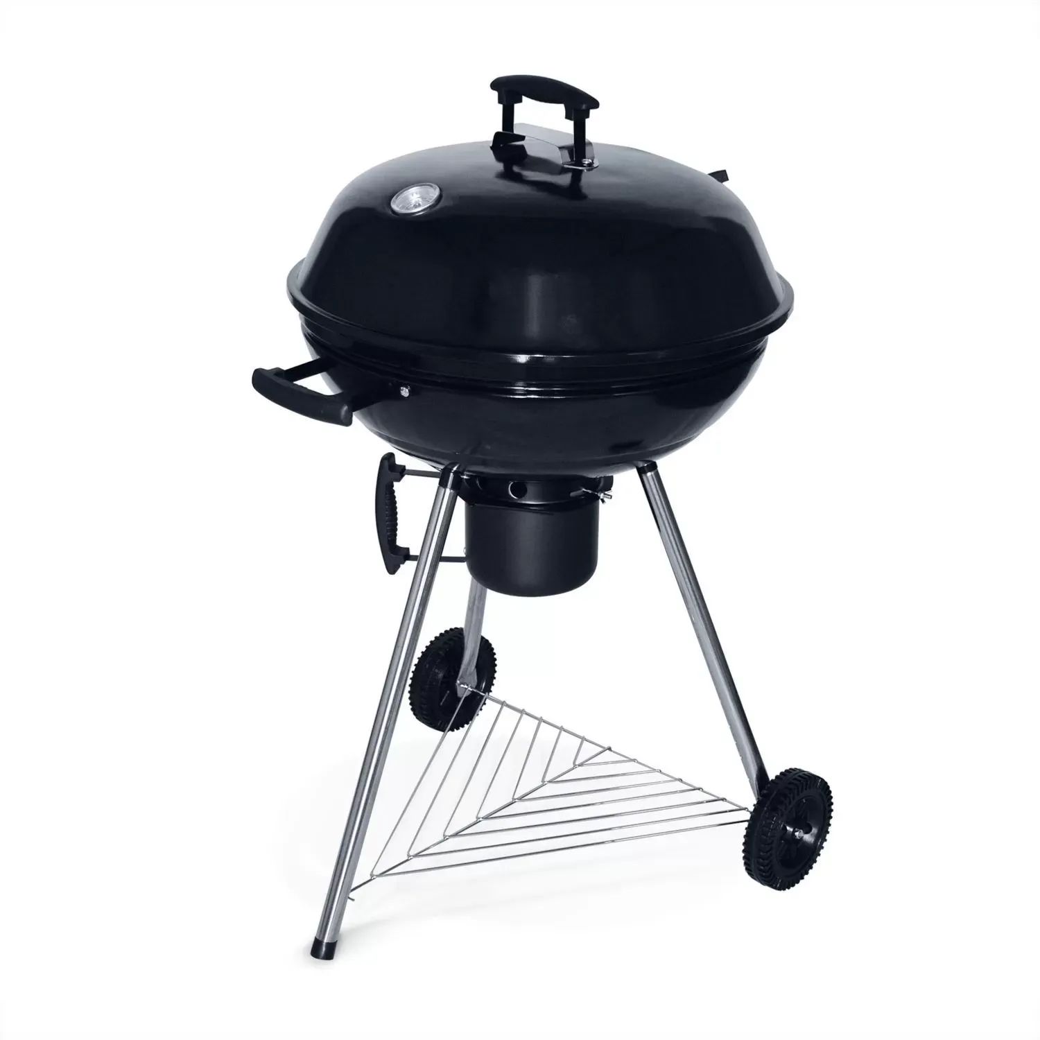 Barbecue charbon de bois ⌀57cm georges noir récupérateur de cendres