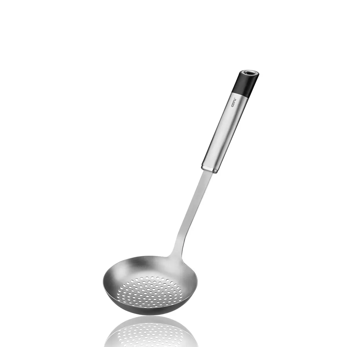 Ecumoire en acier inoxydable argent