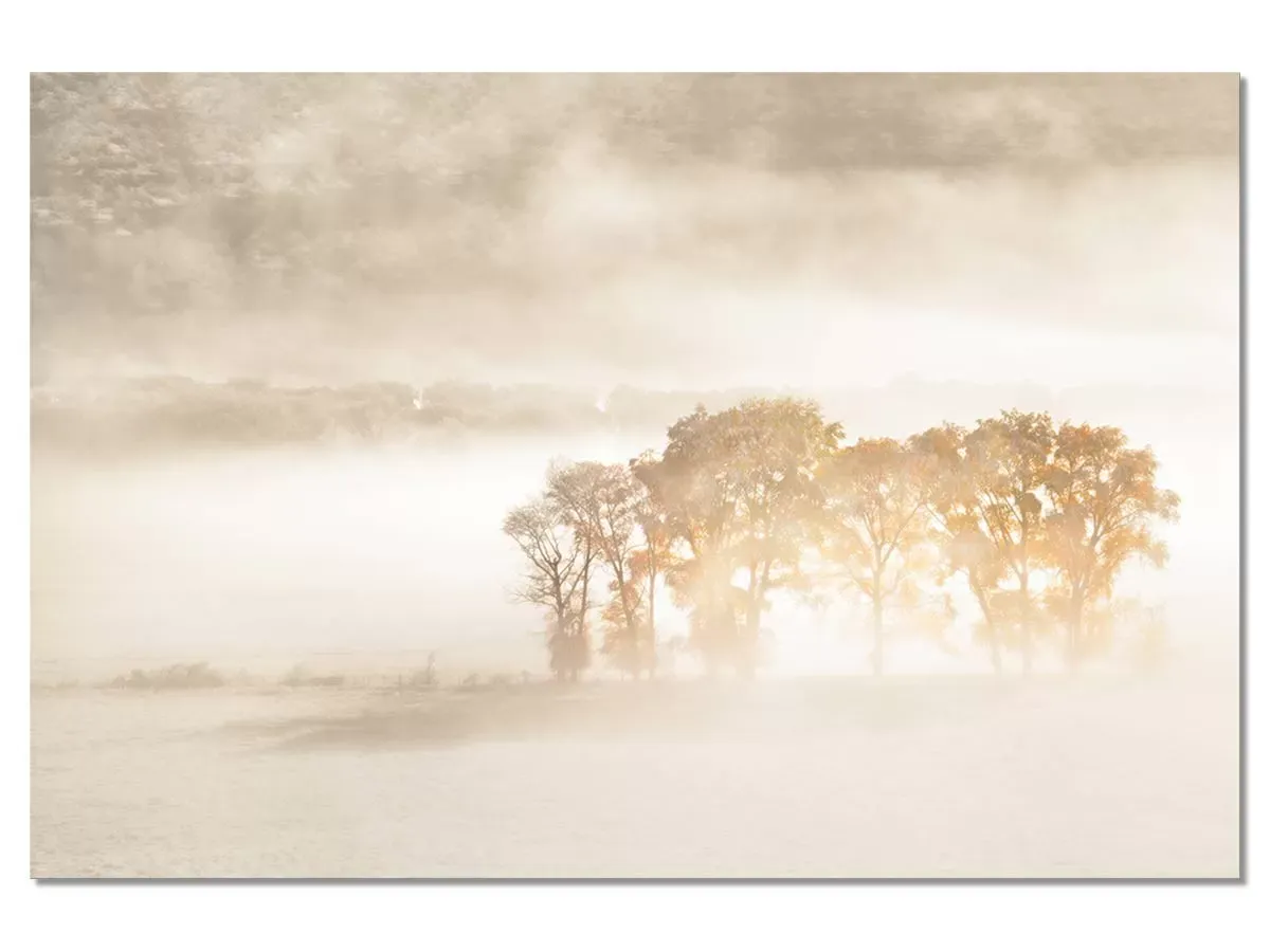 Tableau terre du vent impression sur aluminium 45x30 cm