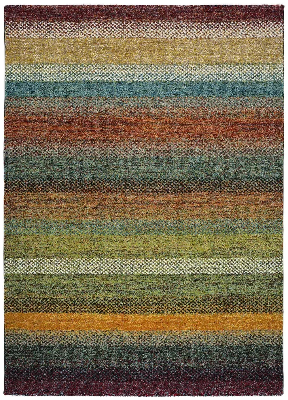 Tapis abstrait multicolore 120x170 cm