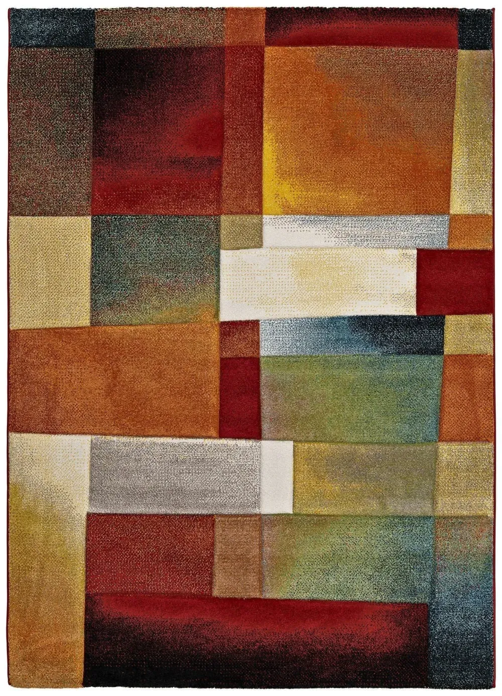 Tapis géométrique multicolore 160x230 cm