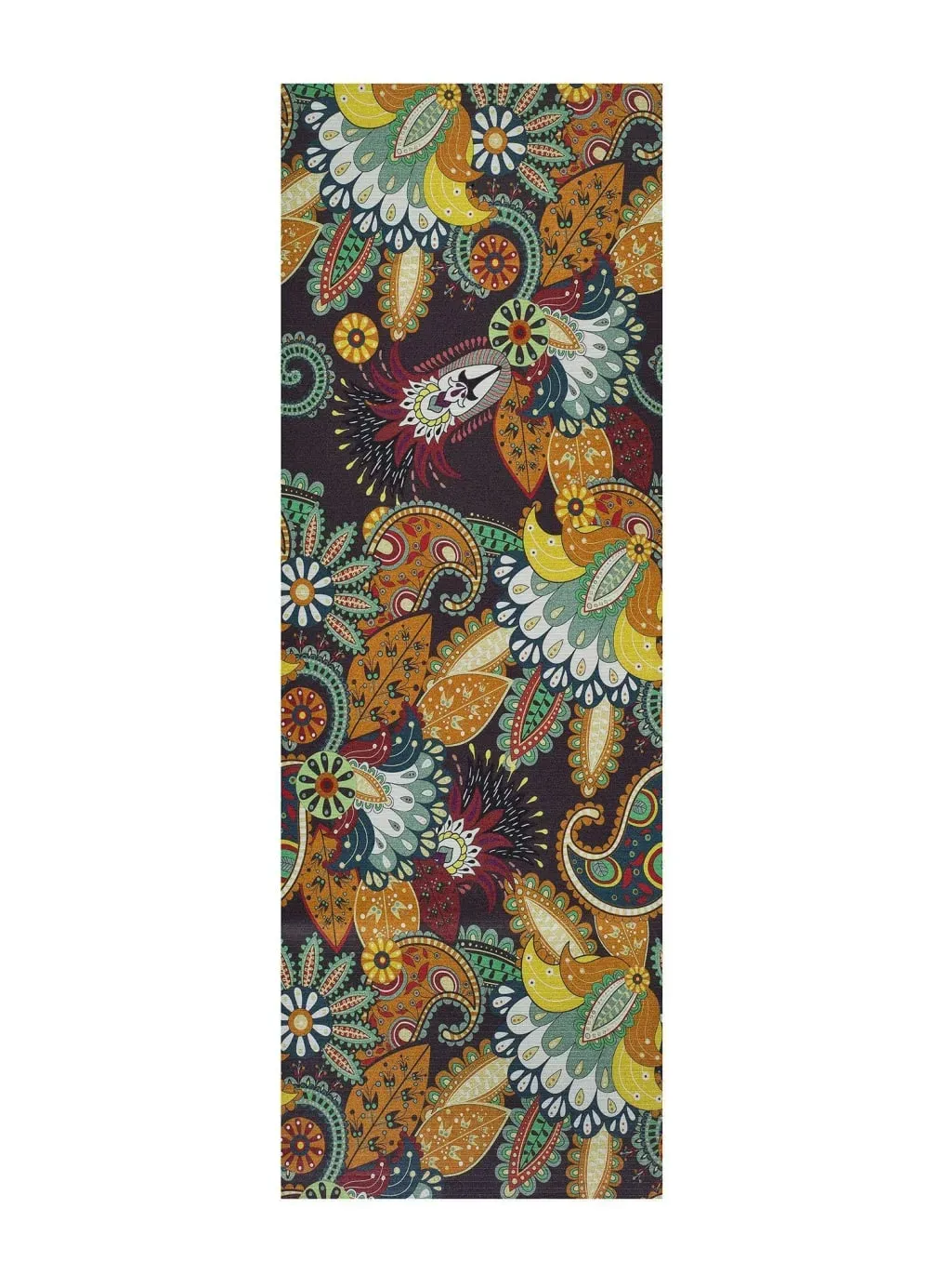 Tapis de cuisine lavable bohème multicolore 52x100 cm
