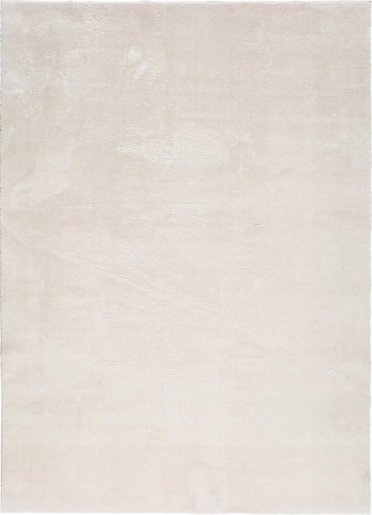 Tapis uni en blanc 160x230 cm