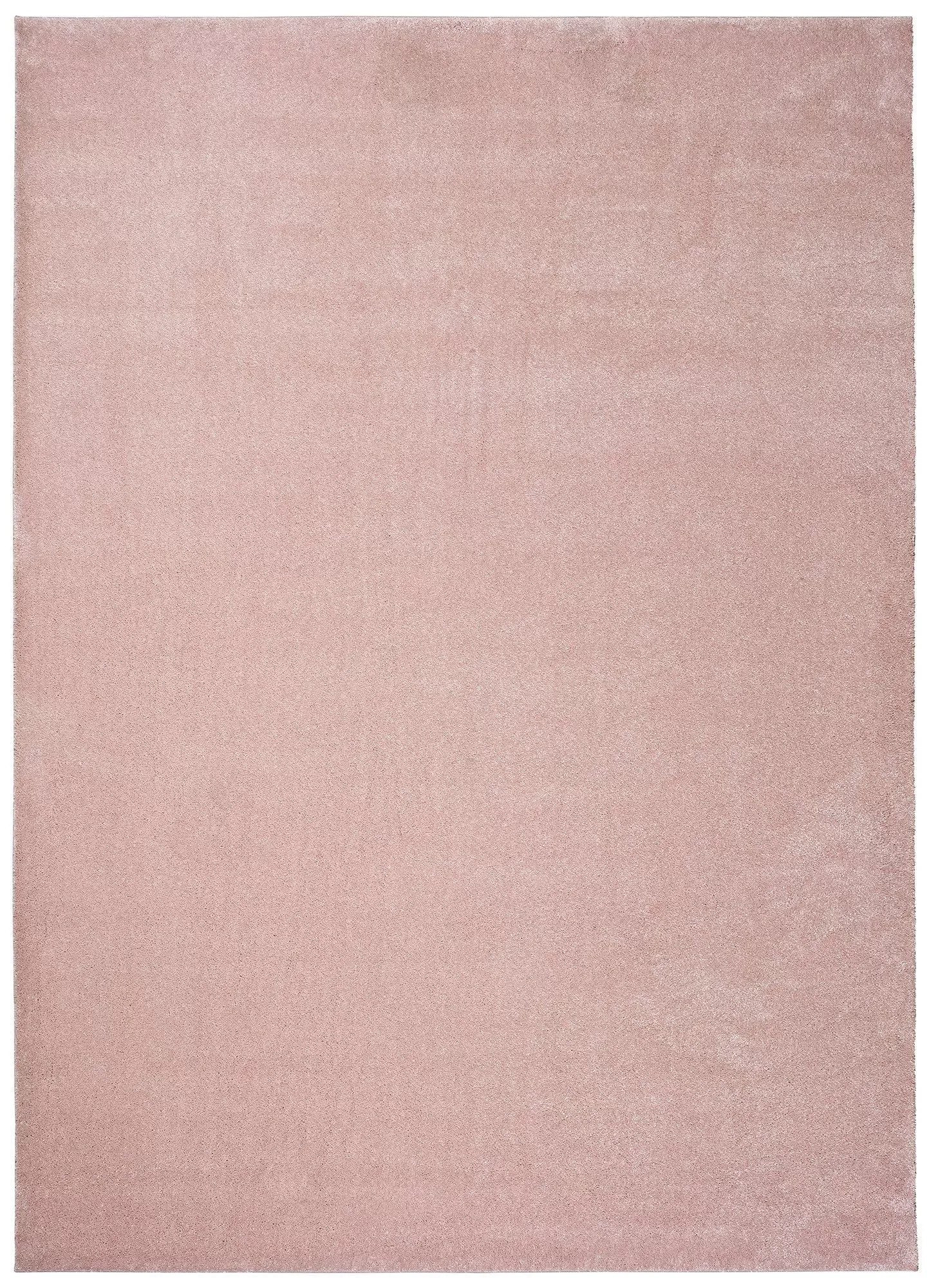 Tapis uni rose  140x200 cm