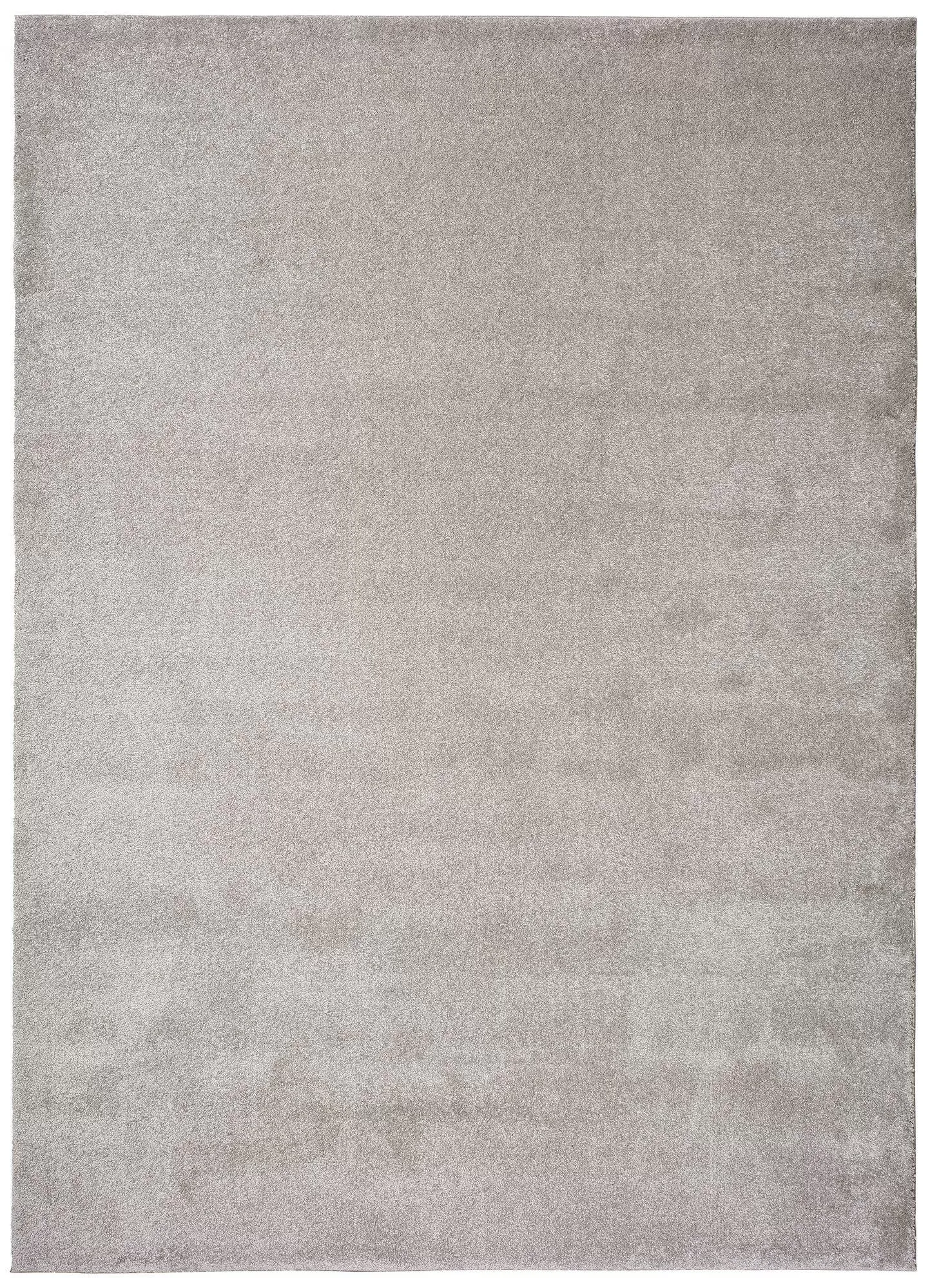 Tapis uni argent  200x290 cm