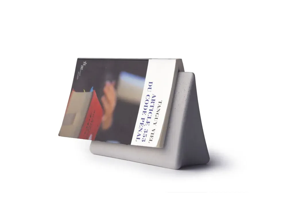 Marque-page en béton