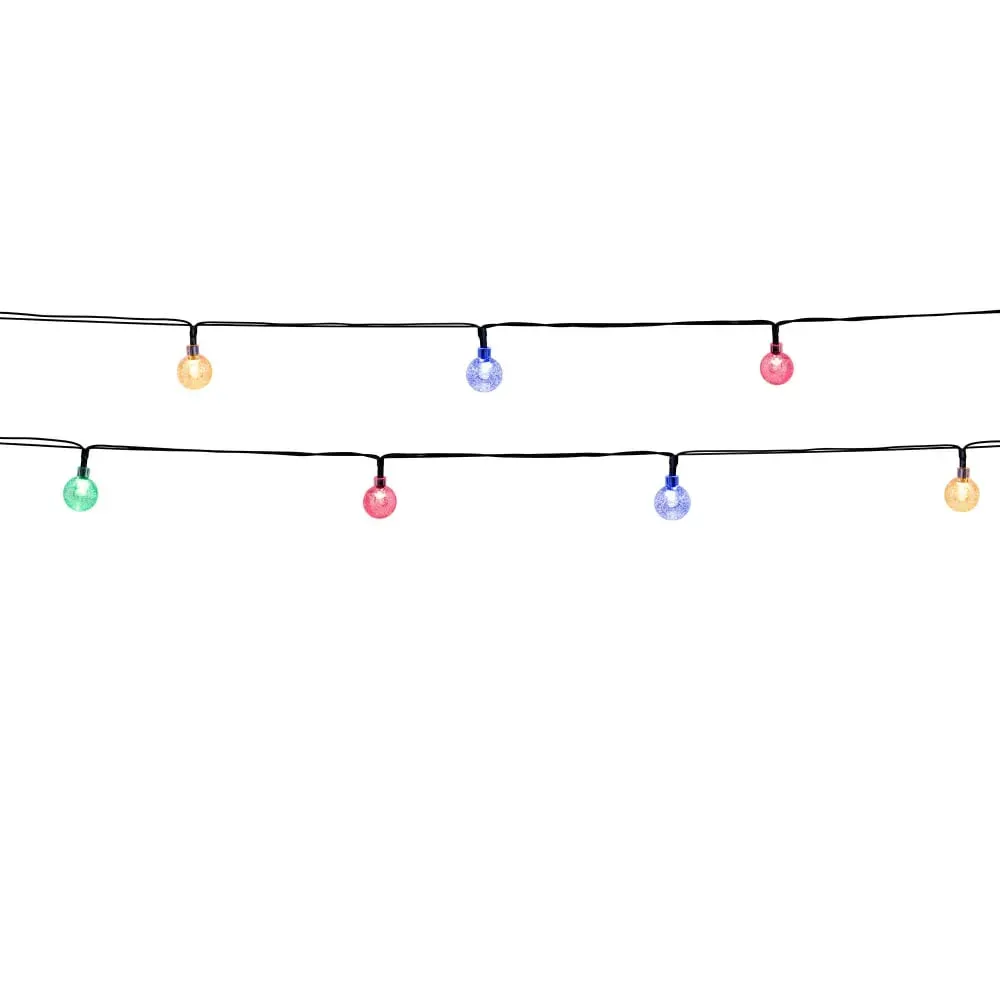 Guirlande Solaire Plastique Multicolore 20LED