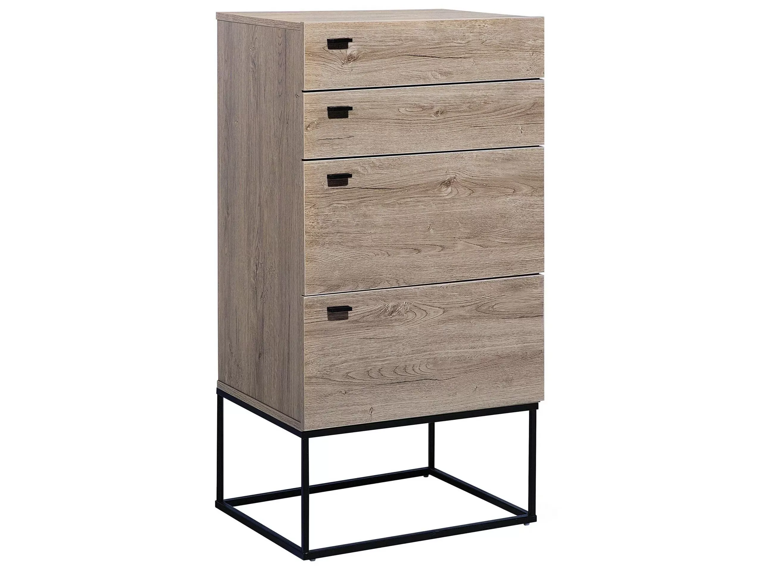 Commode à 4 tiroirs marron clair