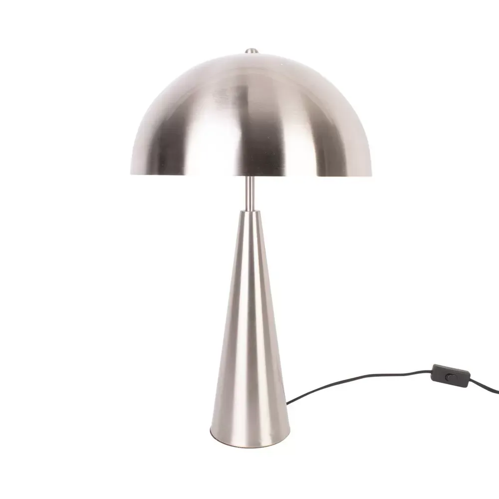 Lampe de Table fer nickel Ø30x51cm