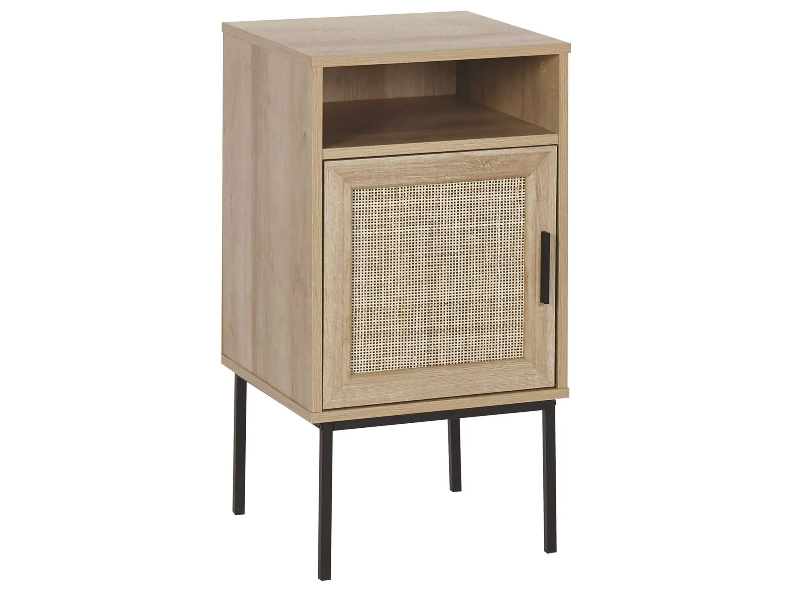 Table de chevet marron clair