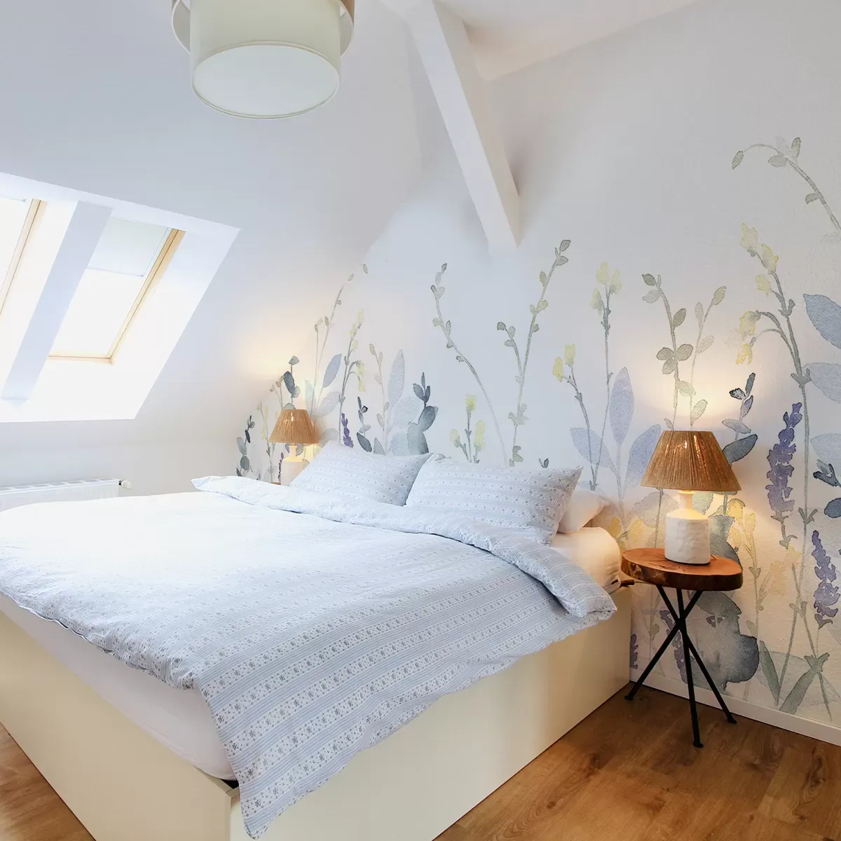 Papier peint panoramique poaceae à la volée couleurs 340x250cm