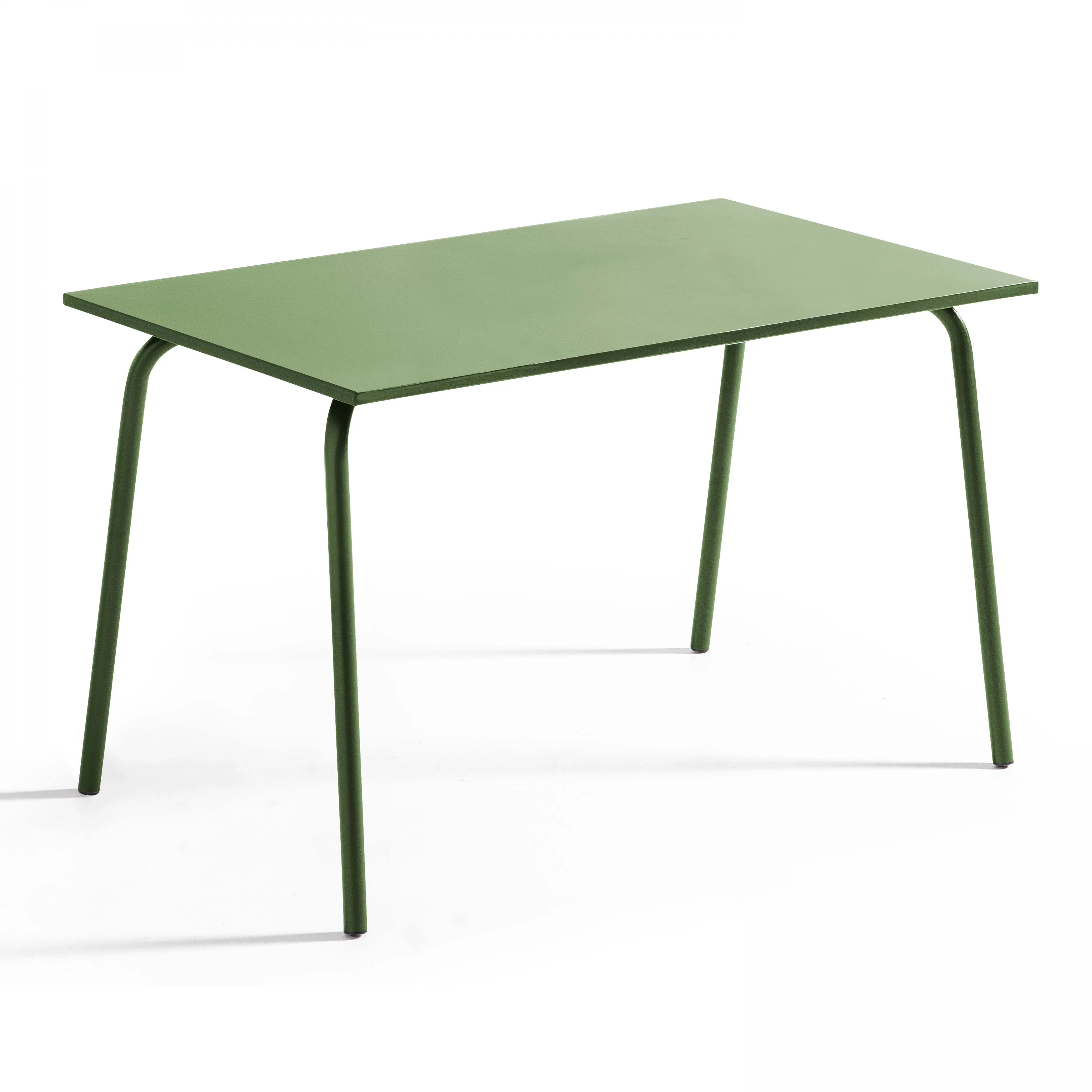 Table de jardin en acier vert cactus