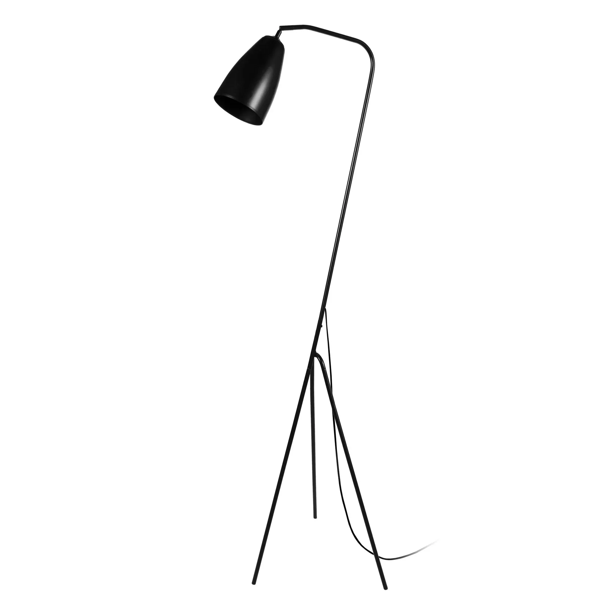Lampadaire  métal,Noir ,H 155xD40x P 40cm