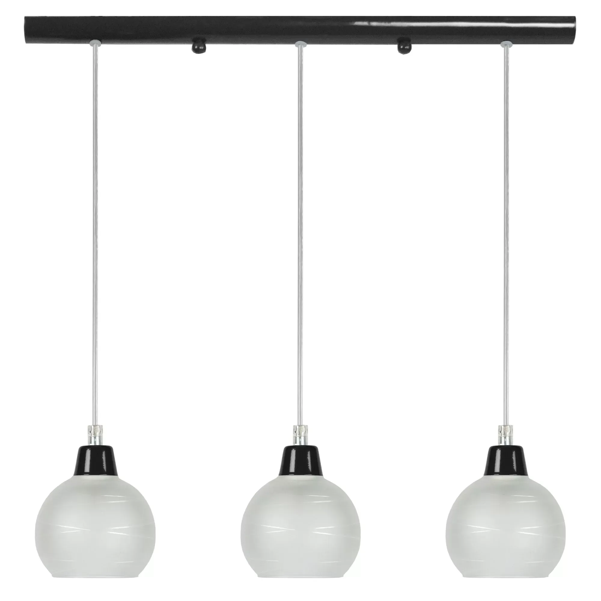 Suspension métal noir