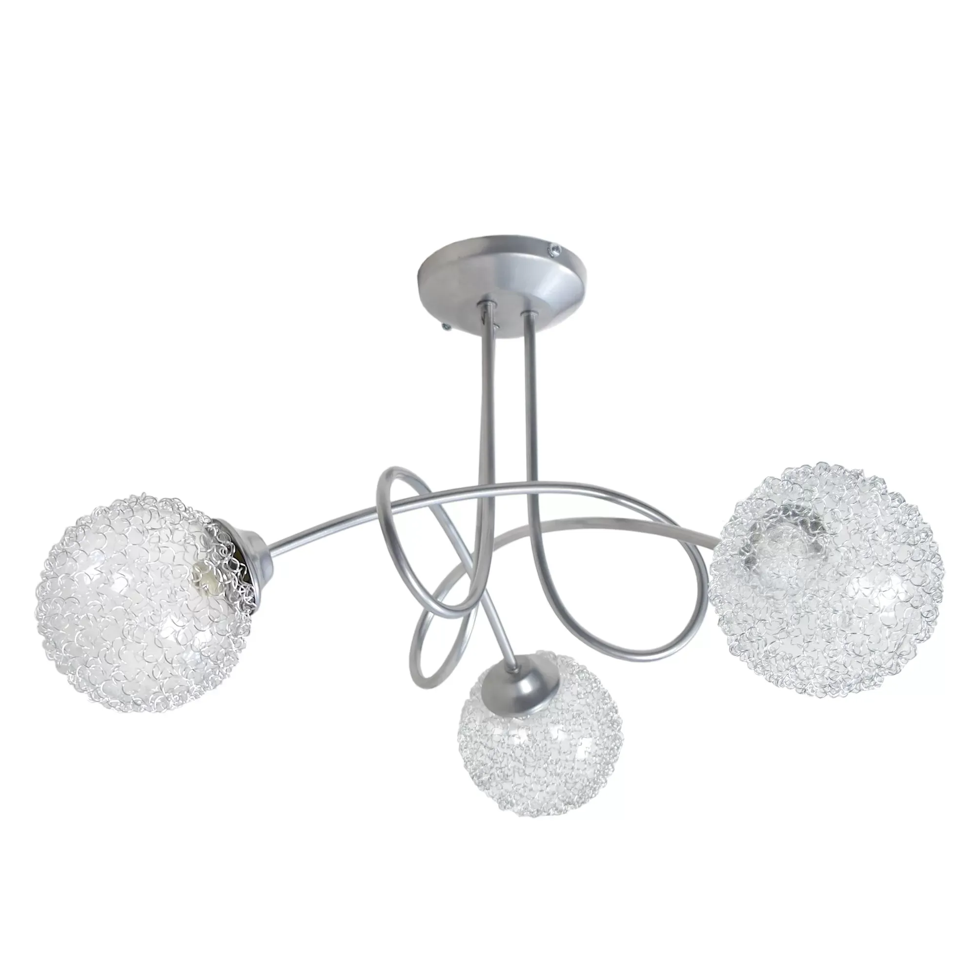 Lustre métal aluminium