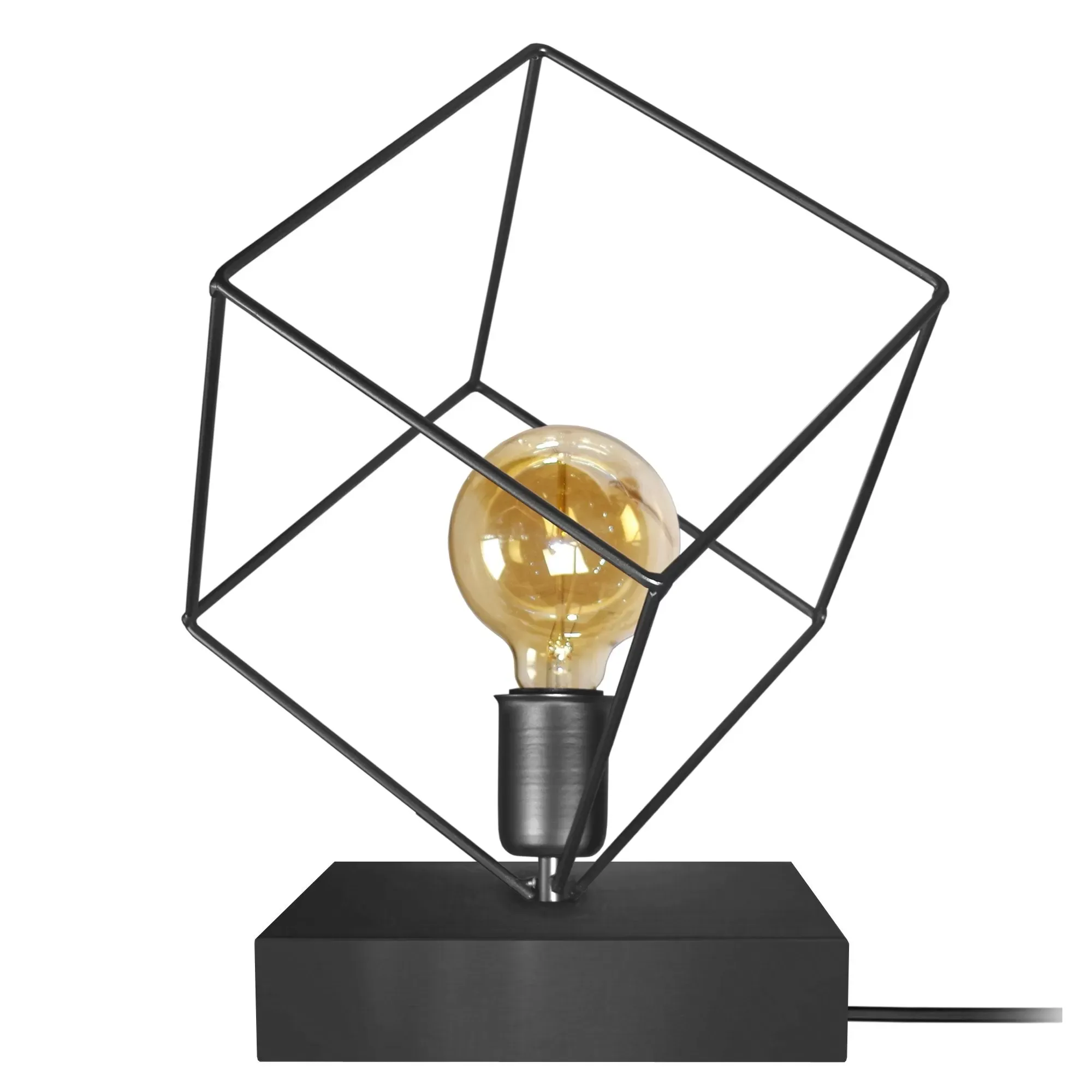 Lampes à poser  métal,anthracite,H37xD35xP35cm