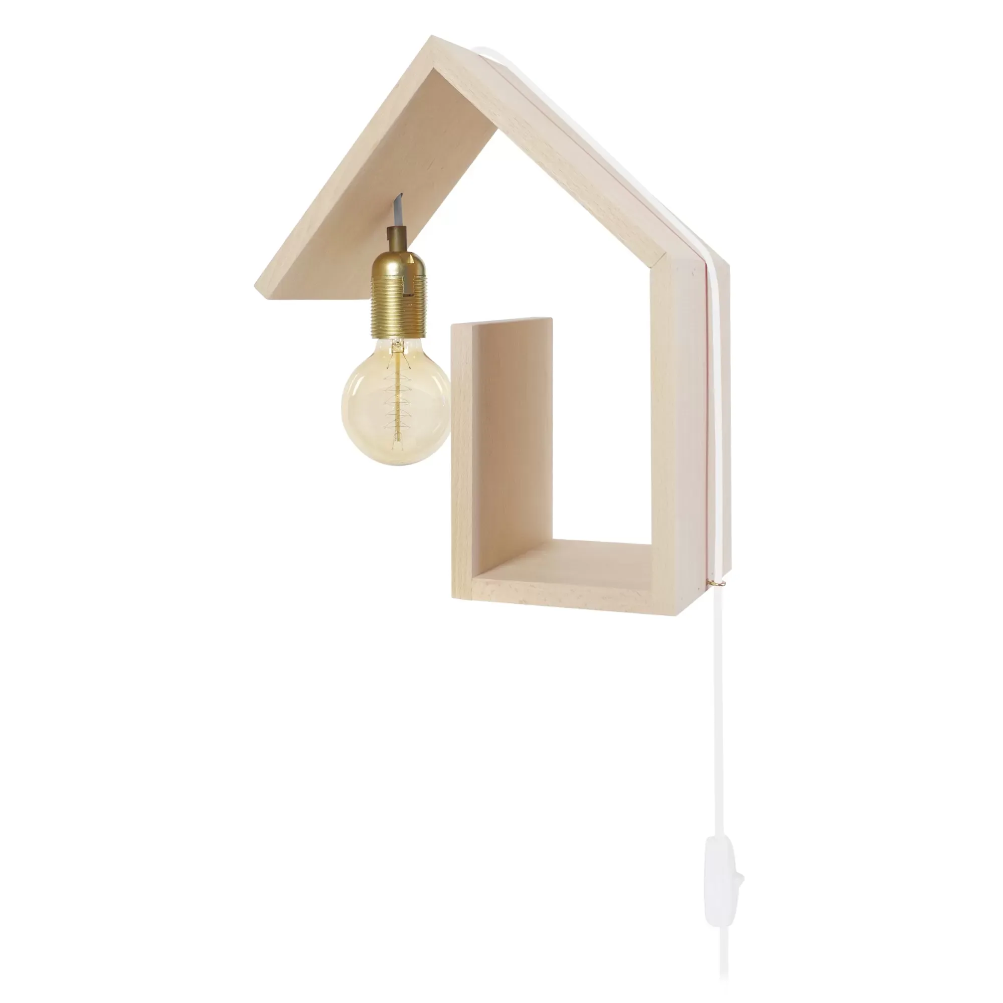 Applique bois naturel