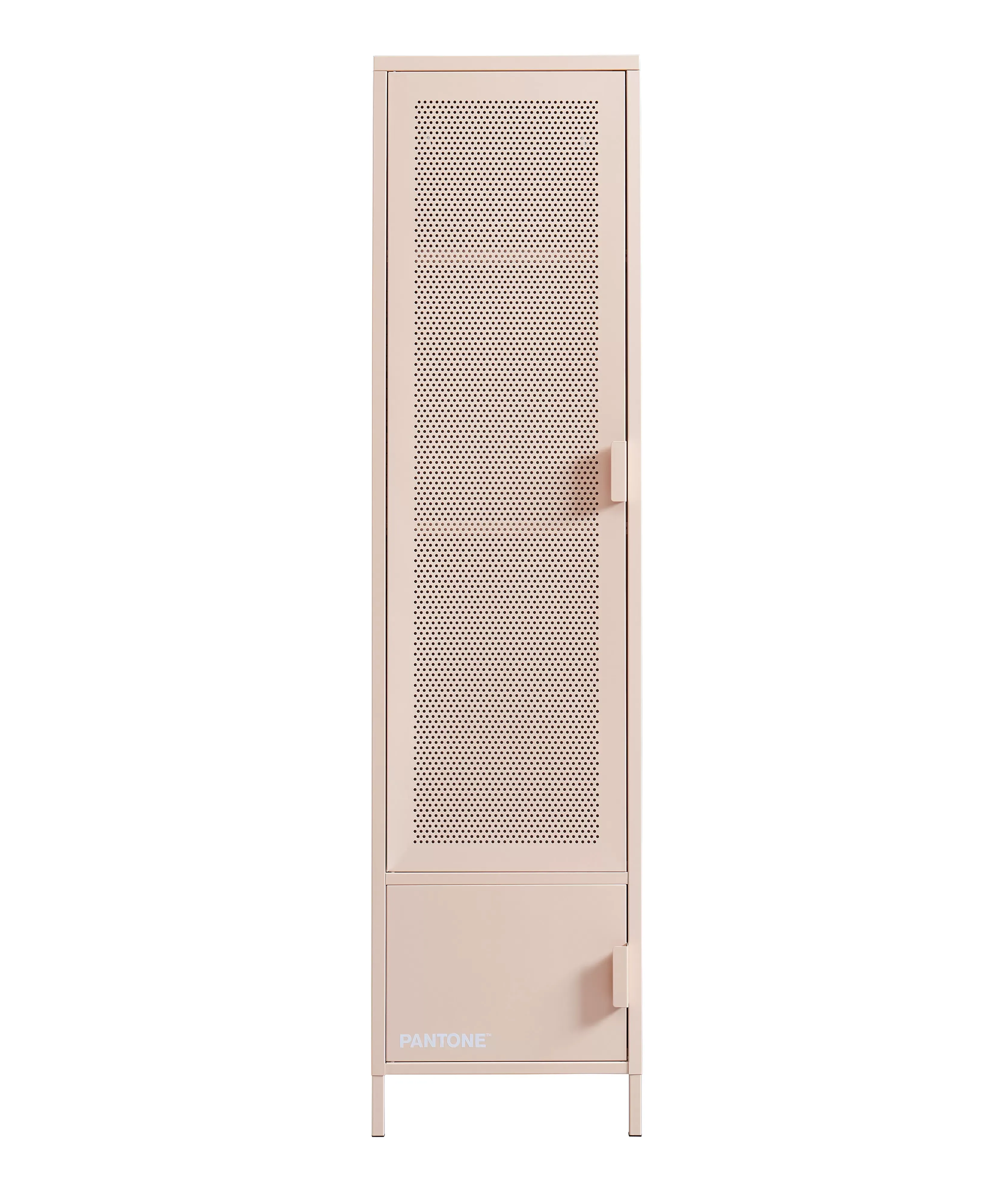 Vestiaire métal rose blush h180cm
