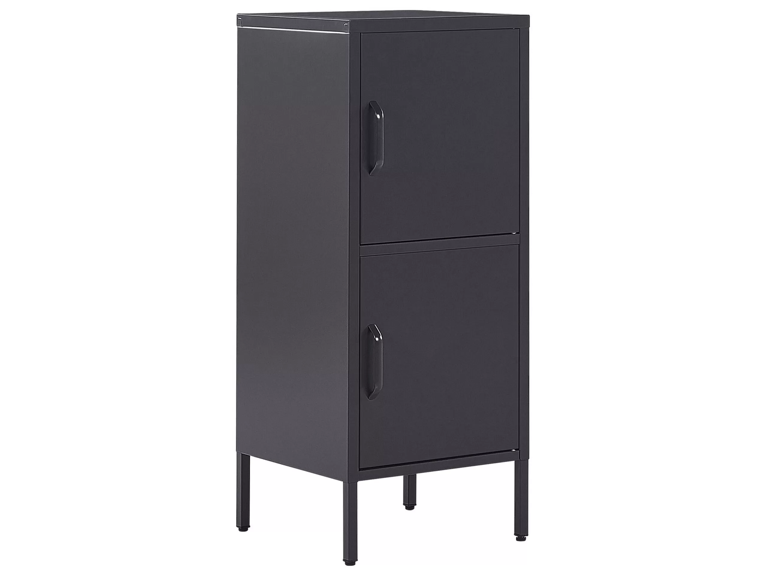 Meuble de rangement métal noir