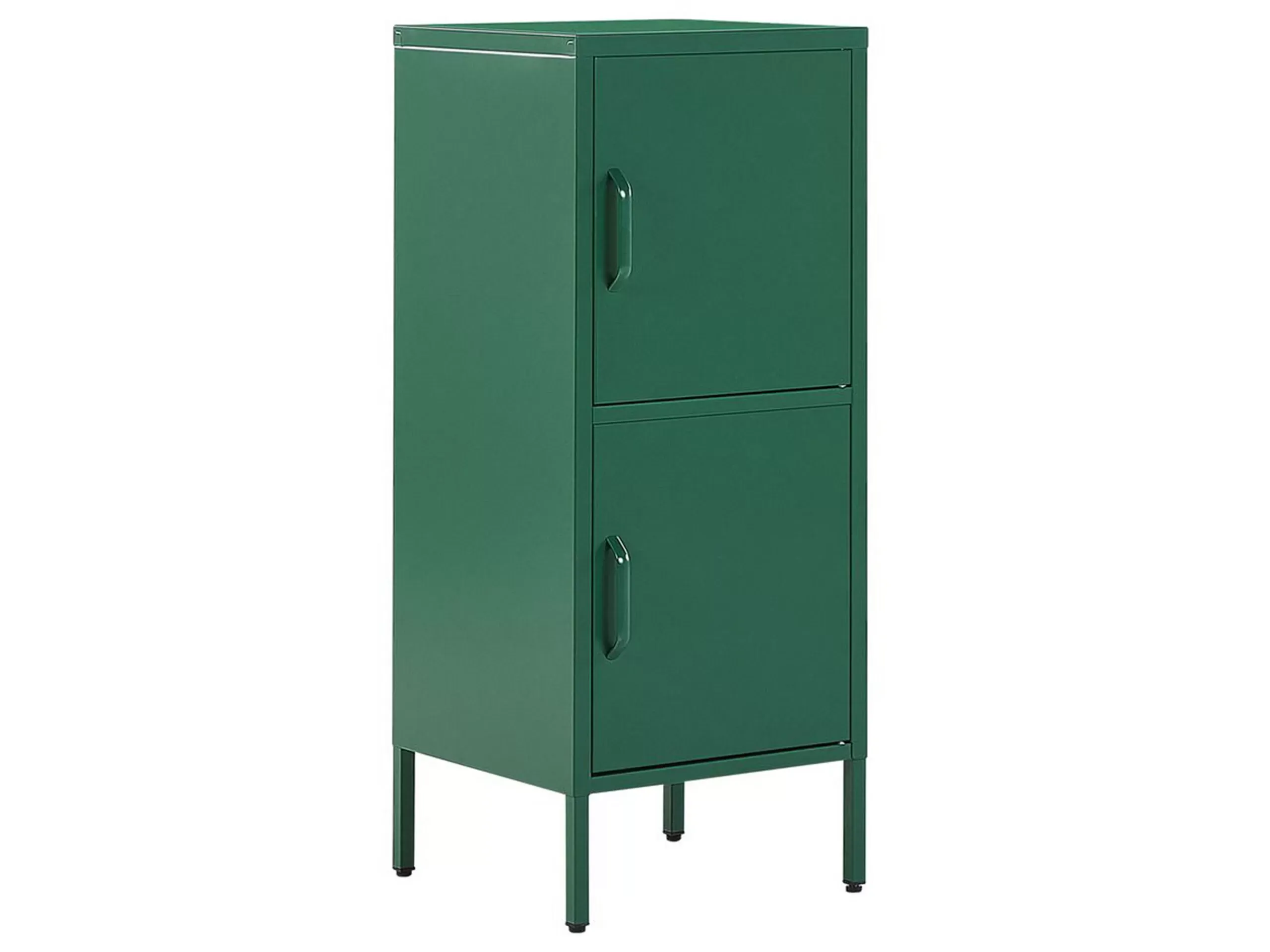Armoire 2 portes en acier vert