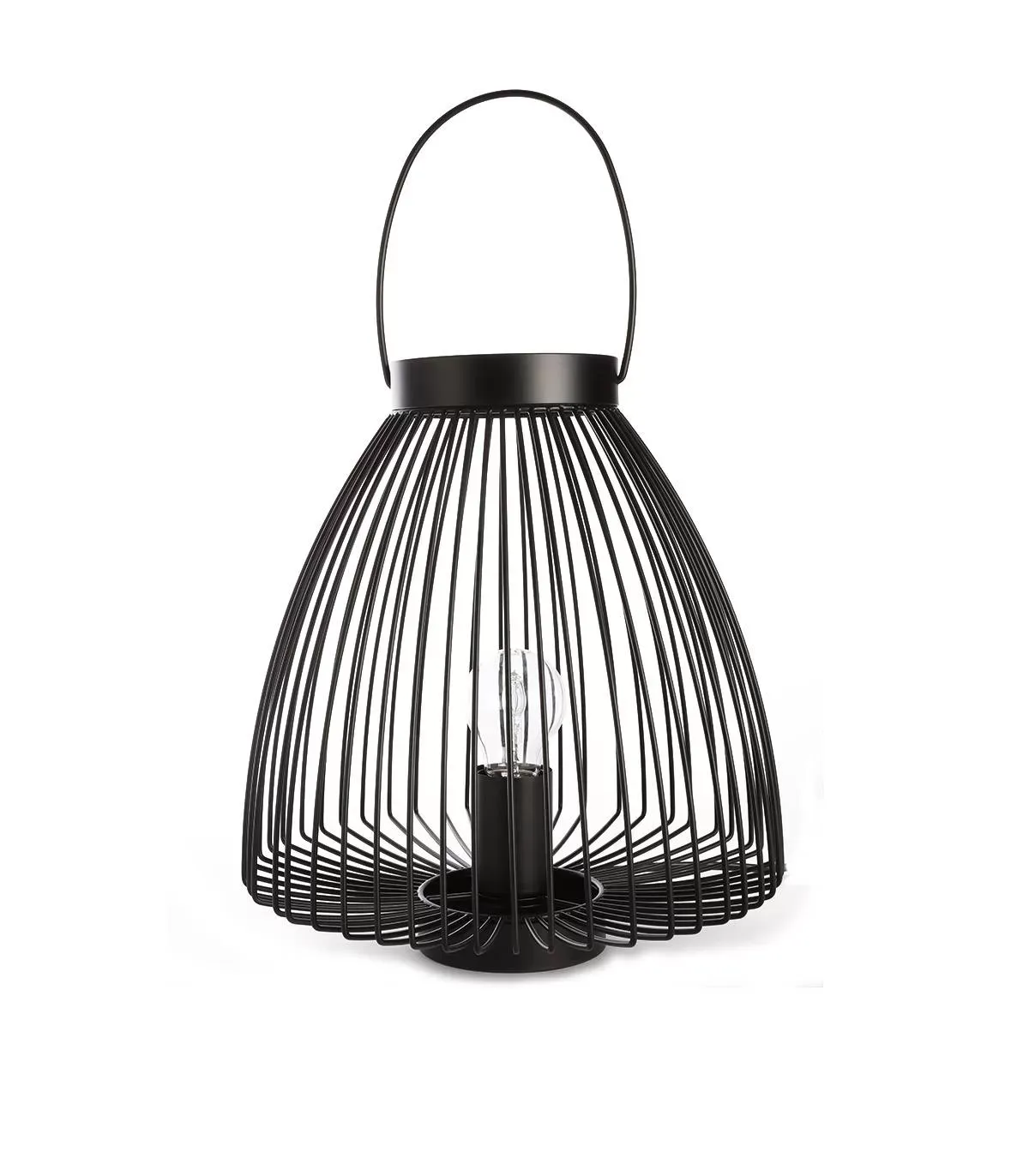 en métal noir, h. 31 cm